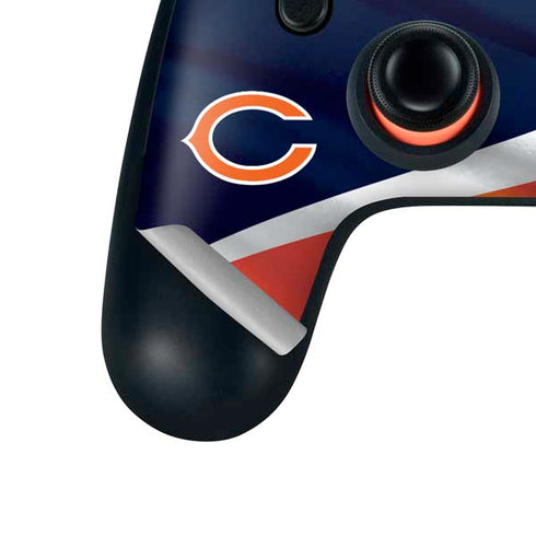 NFL Chicago Bears Google Stadia Controller Skin